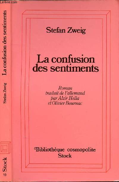 LA CONFUSION DES SENTIMENTS