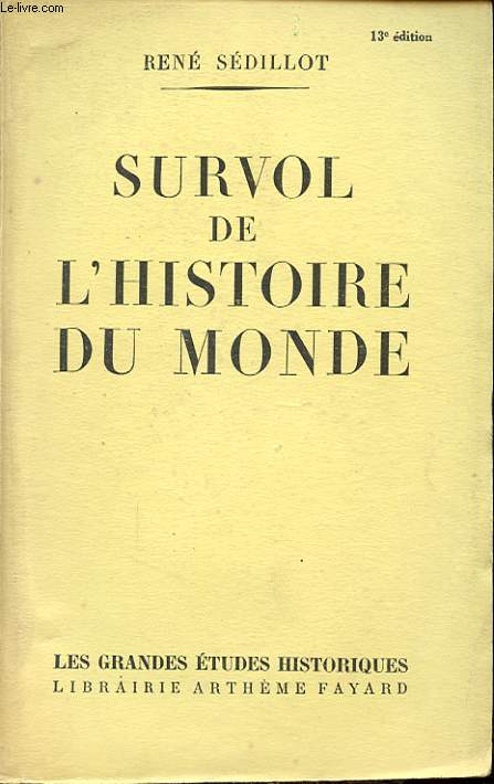 SURVOL DE L HISTOIRE DU MONDE