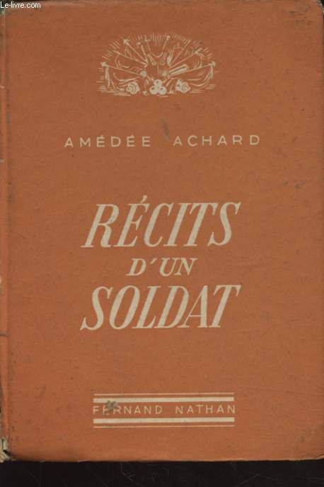RECITS D UN SOLDAT
