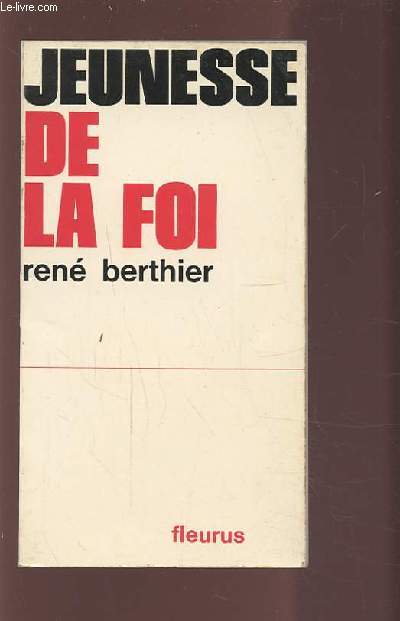 JEUNESSE DE LA FOI.