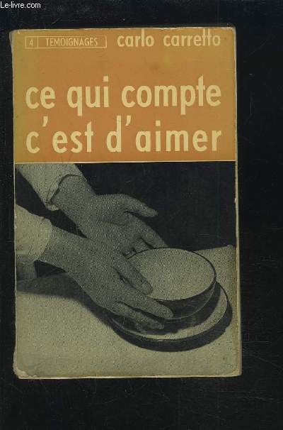 CE QUI COMPTE, C'EST D'AIMER.