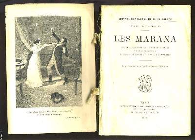 ETUDES PHILOSOPHIQUES. LES MARANA. Adieu, El Verdugo, L'Auberge Rouge, Matre Cornlius, L'lixir De Longue Vie, Les Proscrits.