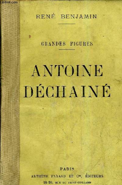 ANTOINE DECHAINE.