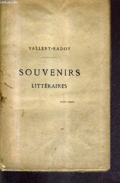SOUVENIRS LITTERAIRES.
