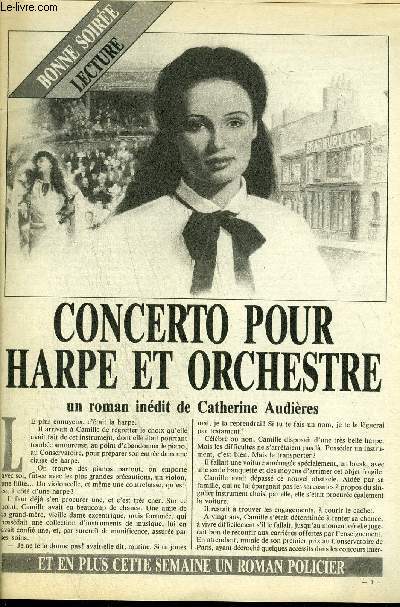BS LECTURE N3486 - CONCERTO POUR HARPE EN ORCHESTRE + LE CHATEAU A TOURELLES