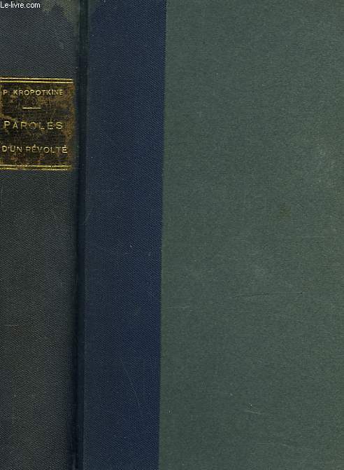 PAROLES DE REVOLTES