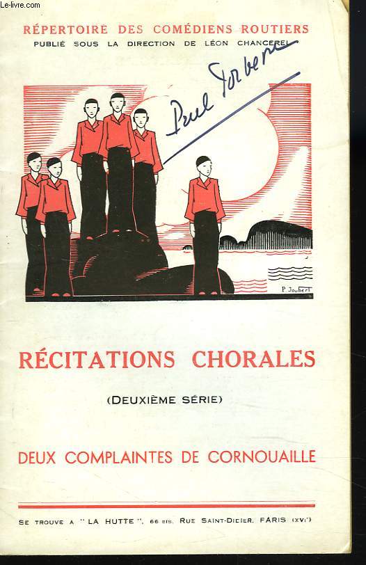 DEUX COMPLAINTES DE CORNOUAILLE.