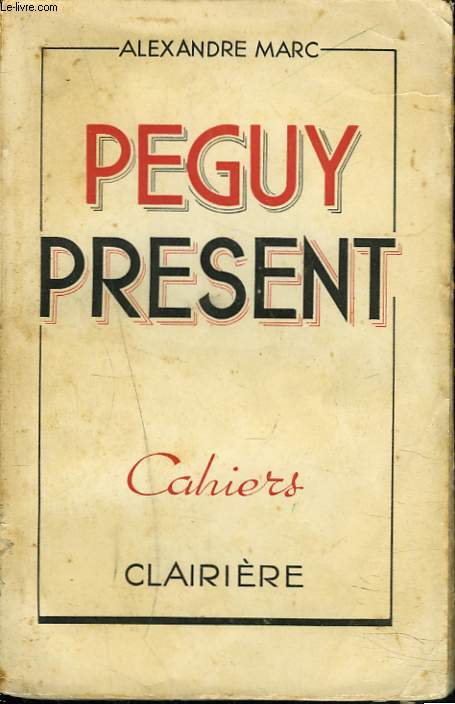 PEGUY PRESENT