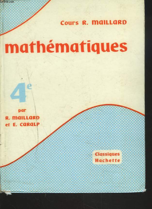 MATHEMATIQUES 4e