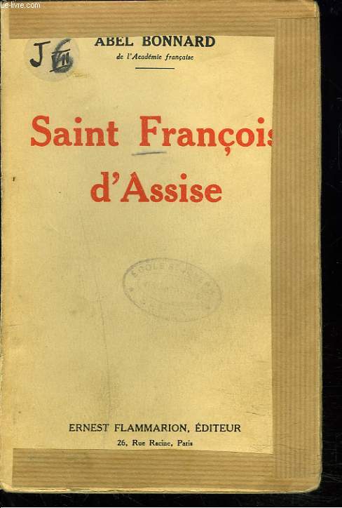SAINT FRANCOIS D'ASSISE