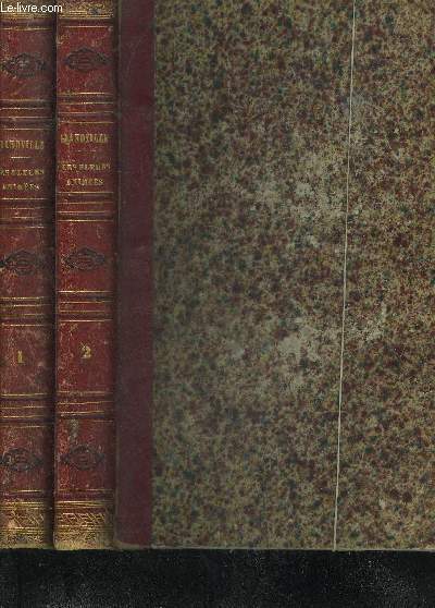 LES FLEURS ANIMEES - EN DEUX TOMES - TOMES 1 + 2 .