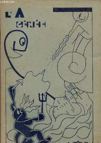 L'A;;; GENEE RALE / REVUE ROSSE INTERPLANETAIRE EN 3 ACTES / ASSOCIATION GENERALE DES ETUDIANTS.
