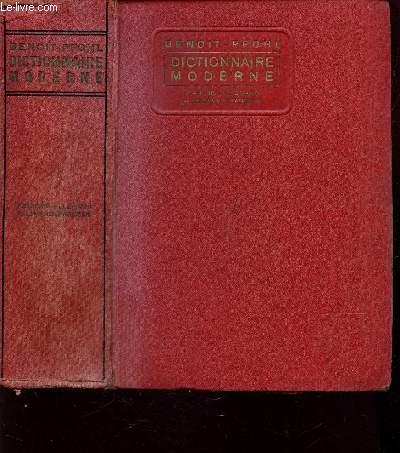 DICTIONNAIRE MODERNE -  FRANCAIS-ALLEMAND - ALLEMAND-FRANCAIS / 27e ANNEE.