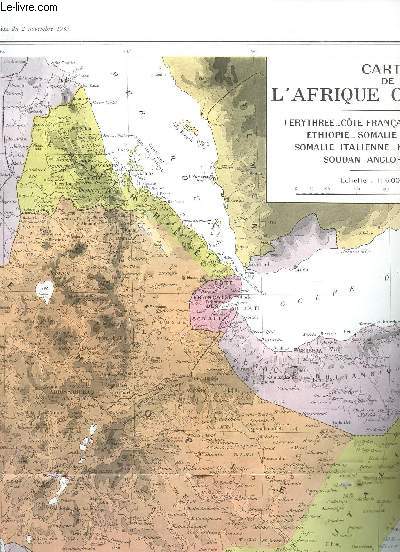 1 CARTE DEPLIANTE EN COULEURS DE 