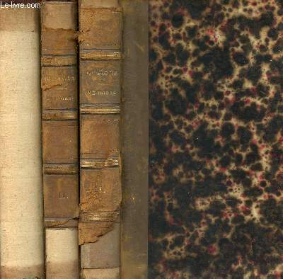 MEMOIRES OU SOUVENIRS ET ANECDOTES / EN 3 VOLUMES / TOMES 1 + 2 + 3.