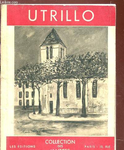 MAURICE UTRILLO / COLLECTION DES MAITRES.