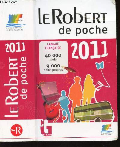 LE ROBERT DE POCHE - LANGUE FRANCAISE - 40000 MOTS - 9000 NOMS PROPRES.