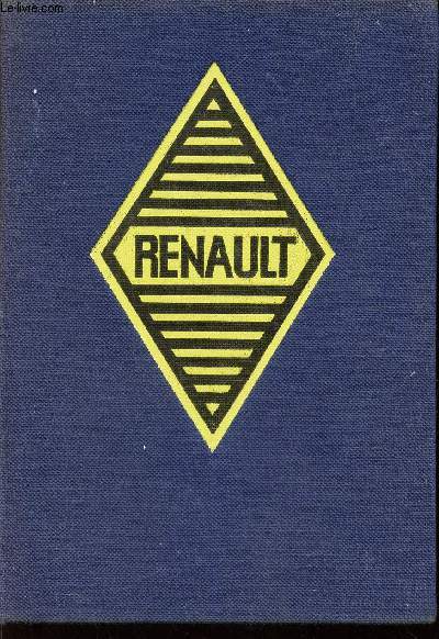 RENAULT DE BILLANCOURT / COLLECTION : LE MEILLEUR LIVRFE DU MOIS
