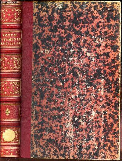 NOVUM TESTAMENTUM  GRAECE ET LATINE - IN ANTIQUIS TESTIBUS TEXTUM VERSIONIS VULGATAE LATINAE - Lectionesque variantes Stephani et Griesbachii notavit V.S.Venerabili Jager in consilium adhibito constantinus tischendorf.