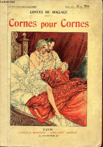 CORNES POUR CORNES / CONTES DE BOCCACE