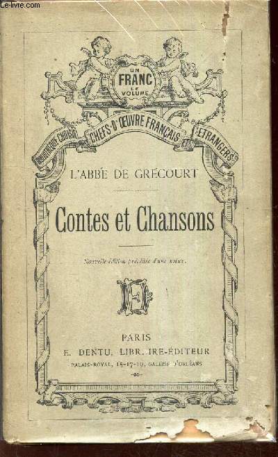CONTES et CHANSONS.