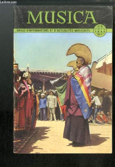 Revue d'informations et d'actualits musicales, Musiciens tibtains.