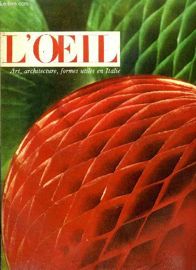 Art, architecture, formes utiles en Italie