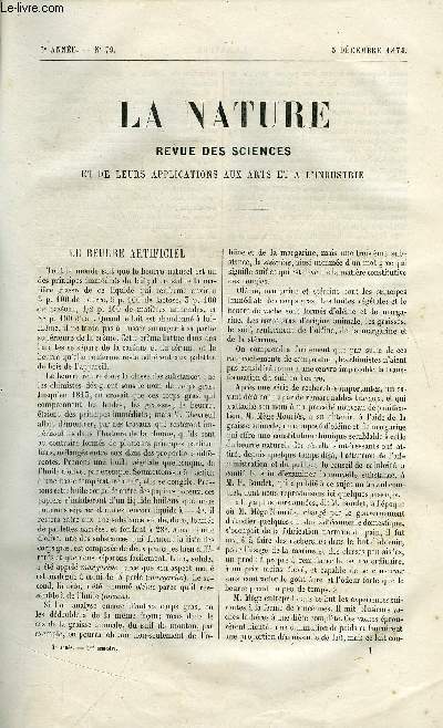 Revue des sciences et de leurs applications aux arts et  l'industrie.