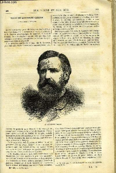 Voyage du lieutenant Cameron  travers l'Afrique ( suivre).