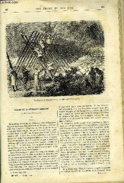 Voyage du lieutenant Cameron  travers l'Afrique (suite).
