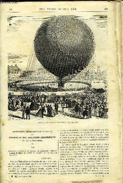 Histoire de mes ascensions arostatiques par Gaston Tissandier.