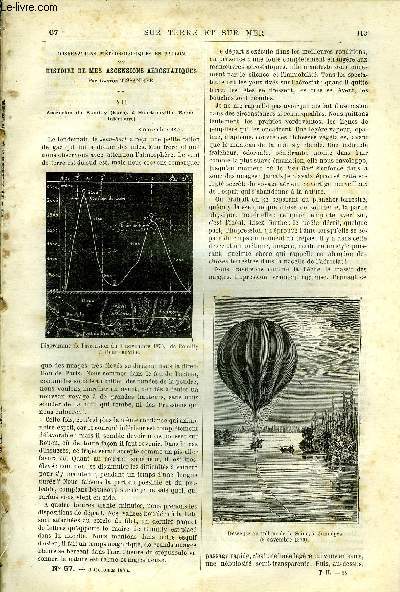 Histoire de  mes ascensions arostatiques par Gaston Tissandier (suite).