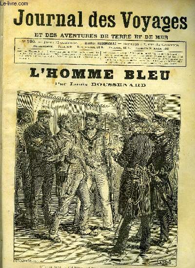 N0590 - L'homme bleu par Louis Boussenard,  suivre.