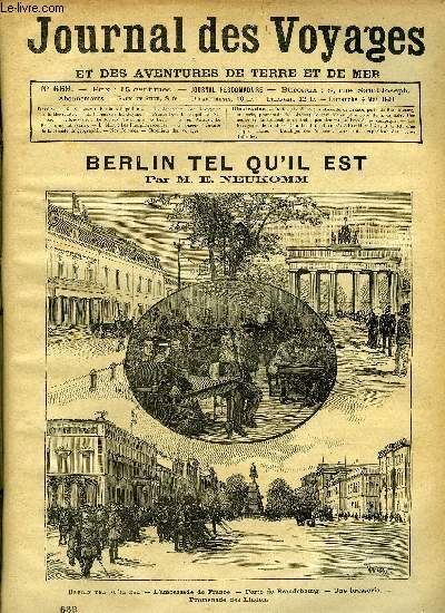 N0669 - Berlin tel qu'il est par E. neukomm,  suivre.