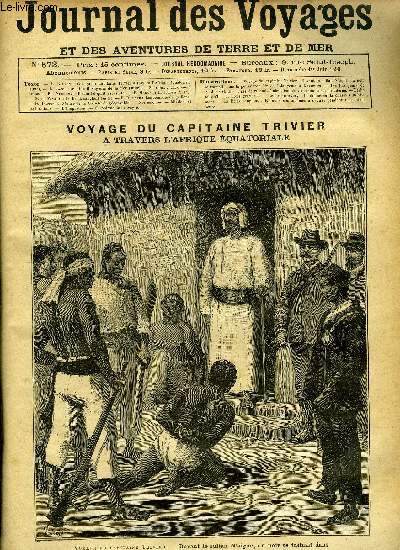 N0673 - Voyage du capitaine Trivier  travers l'Afrique quatoriale par Louis Bauzon, suite.