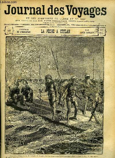 Deuxime srie - N307 - La pche  Ceylan par Louis Jacolliot (Indoustan).