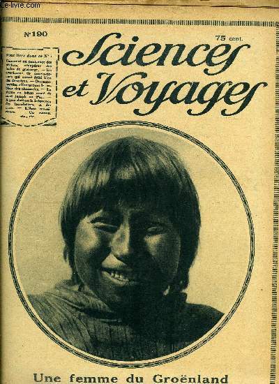 SCIENCES ET VOYAGES N190 - Comment, avec de vieux chiffons gras et de vieux dchets, on rcupre des huiles de graissage.