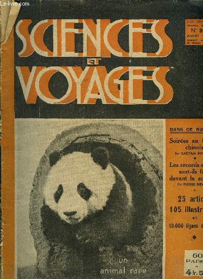 SCIENCES ET VOYAGES - Nouvelle srie - N031 - Soires au thtre chinois par Gatan Fouquet.