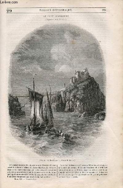 LE MAGASIN PITTORESQUE - Livraison n029 - Le fort Berthaume (Finistre).