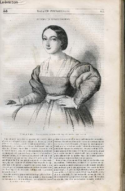 LE MAGASIN PITTORESQUE - Livraison n035 - Origine des hommes illustres.