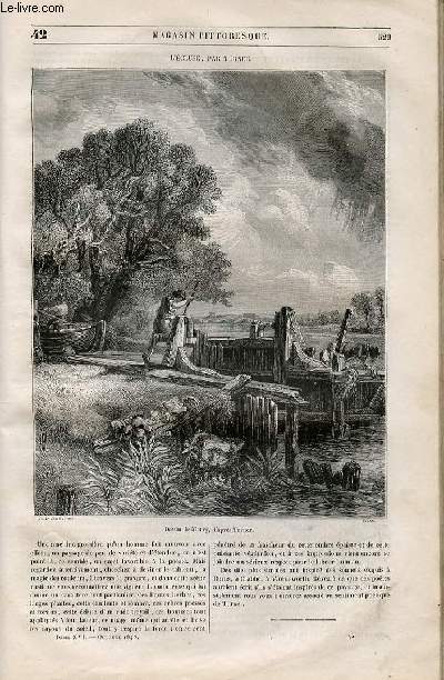 LE MAGASIN PITTORESQUE - Livraison n042 - L'cluse par Turner.
