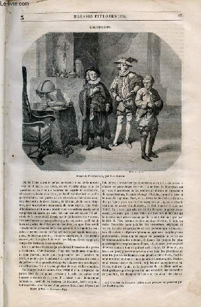 LE MAGASIN PITTORESQUE - Livraison n003 - L'alchimiste.