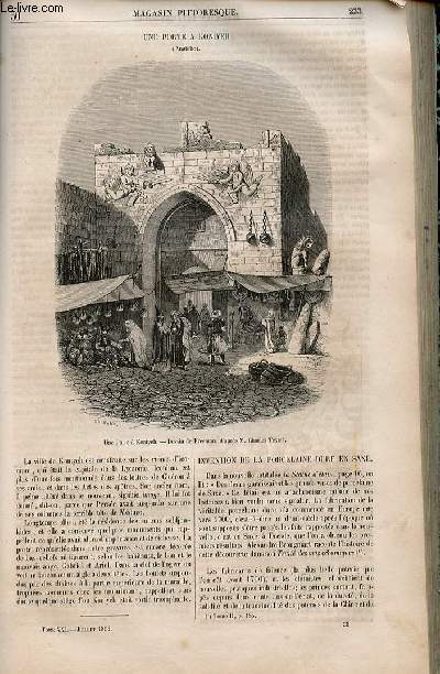 LE MAGASIN PITTORESQUE - Livraison n030 - UIne porte  Koniyeh (Anatolie).