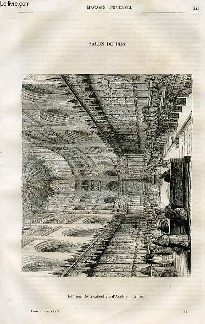 Le magasin universel - tome quatrime - Livraison n31 - Le chinchilla - les pelleteries.