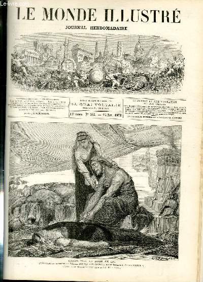 LE MONDE ILLUSTRE N763 Grand prix de Rome de 1871