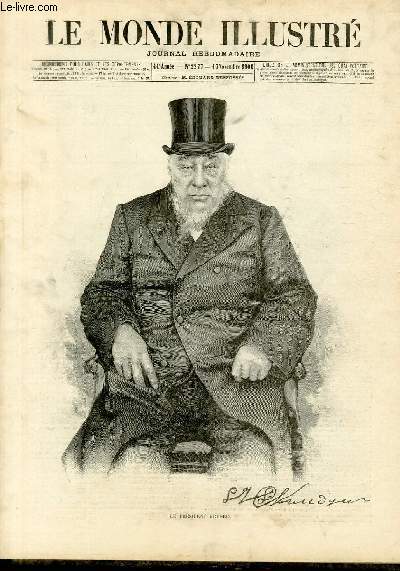 LE MONDE ILLUSTRE N2277 Le Prsident Kruger