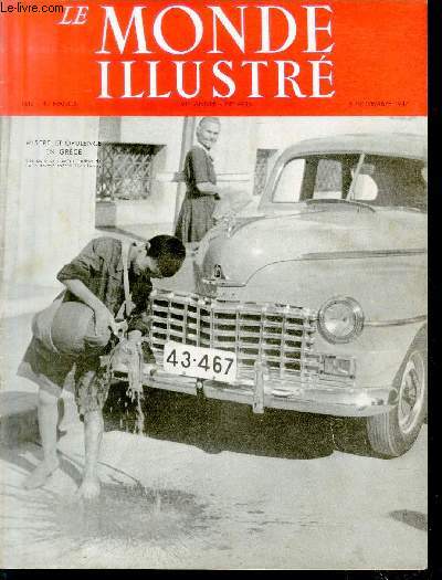 LE MONDE ILLUSTRE N 4436 Misere et opulence en Grce
