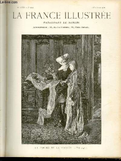 LA FRANCE ILLUSTREE N 1514 - la parure de la fiance.