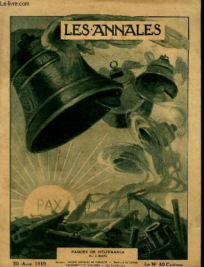 LES ANNALES POLITIQUES ET LITTERAIRES N 1869 Paques de dlivrance, par J. Bast.