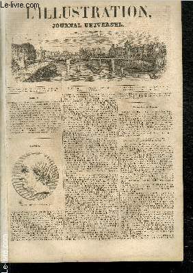 L'ILLUSTRATION JOURNAL UNIVERSEL N 14 - Ncrologie. Lacroix. Portrait. - Courrier de Paris Une scne l'incendia di Baby/onia. - Les Grandes Eaux de Versailles fontaine du Point du Jour, bassin de Saturne, pice du l)raq< rhar d'Apollon, l'avenue du Tapi